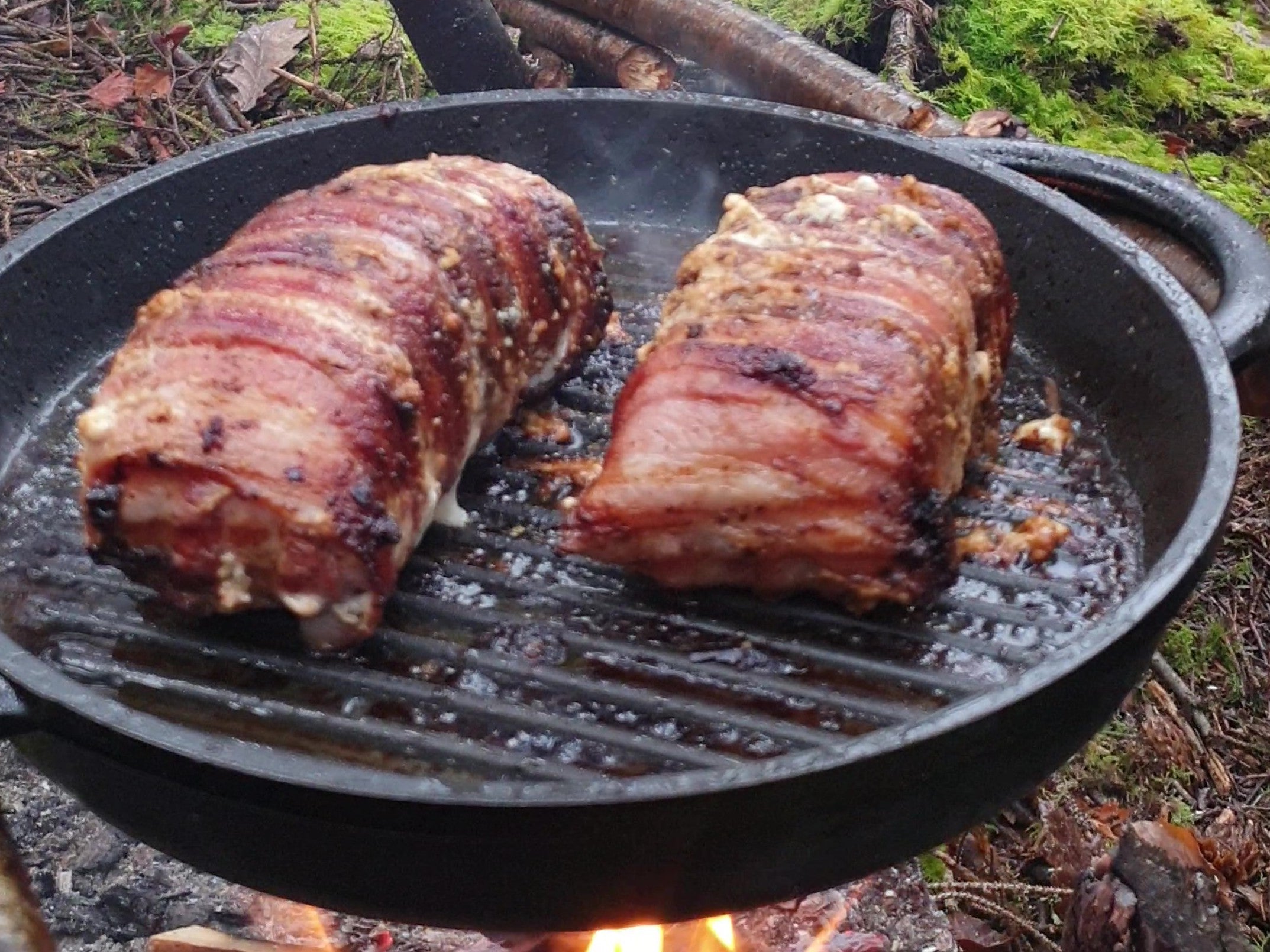 Cod Fillets Wrapped in Bacon – MenWithThePot