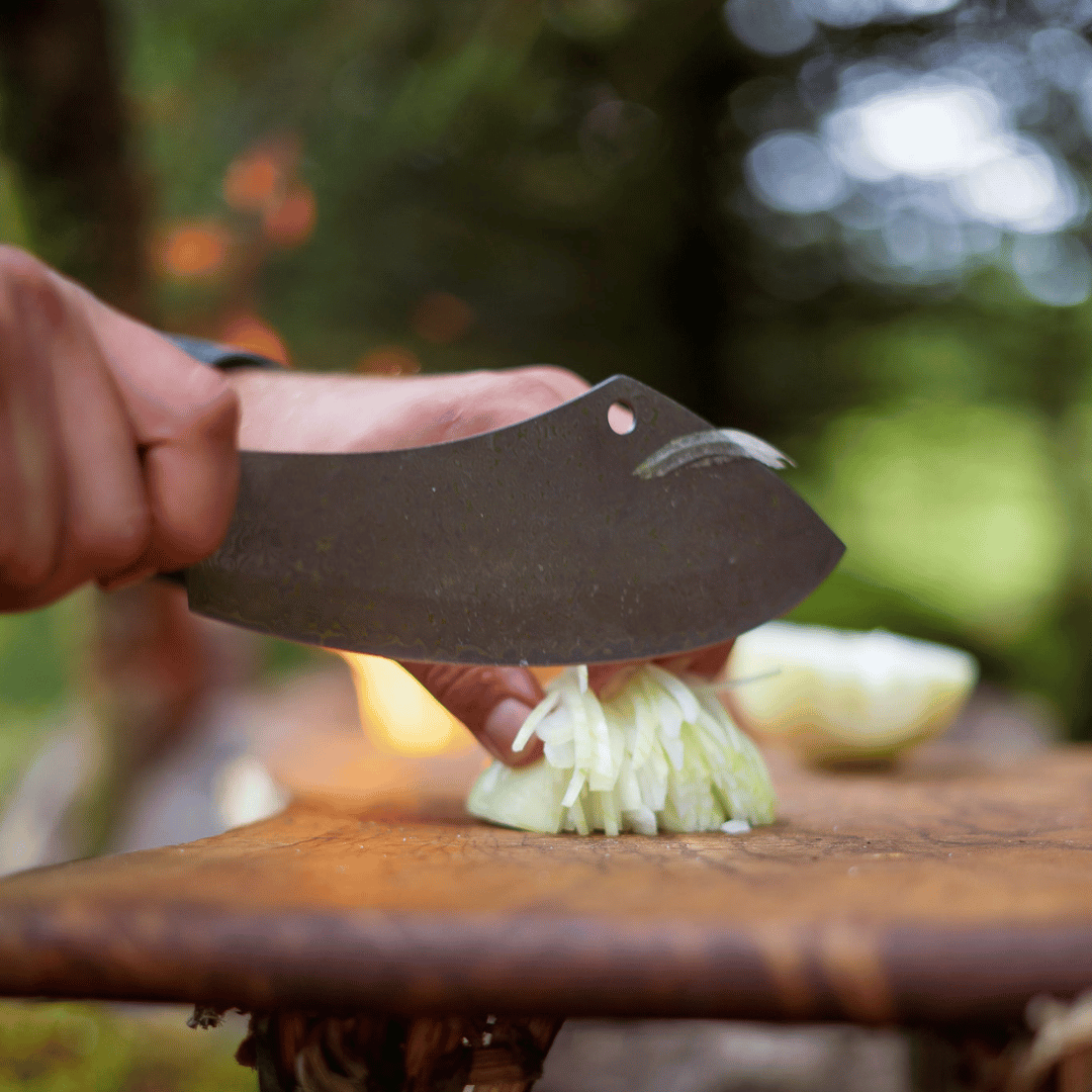 Damascus Cleaver
